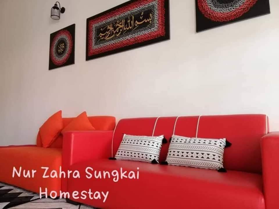 Nur Zahra Sungkai Homestay Exterior foto